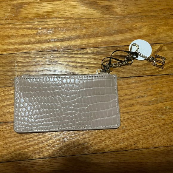 Beige Riona card case keychain - Picture 2 of 2